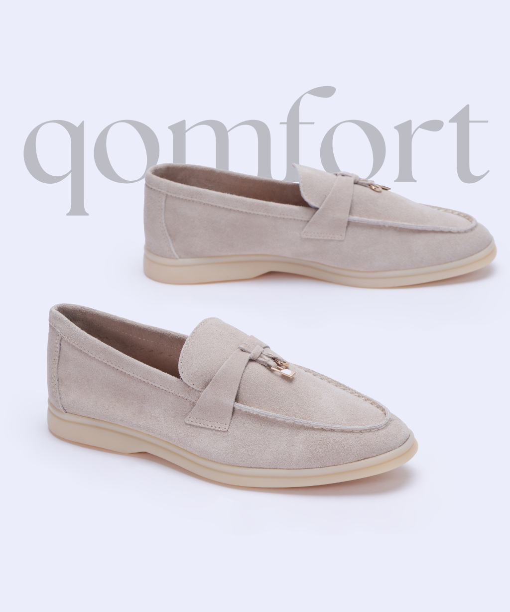 Premium Suede Lady Loafers