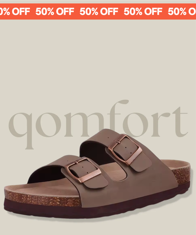 Summer Cork Sandals by Qomfort