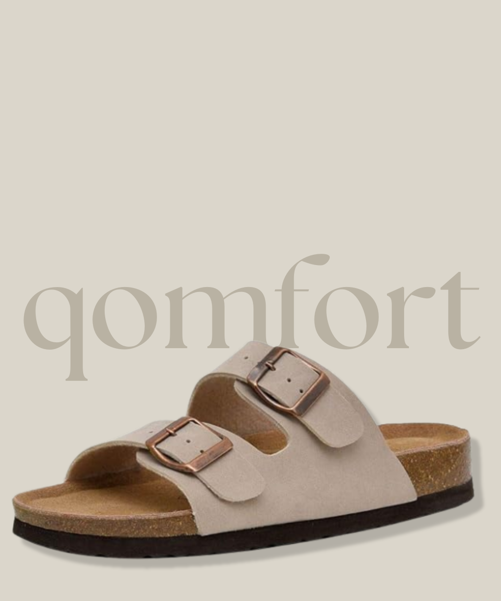 Vegan Sandals by Qomfort.