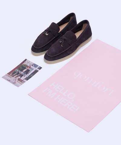 Premium Suede Lady Loafers