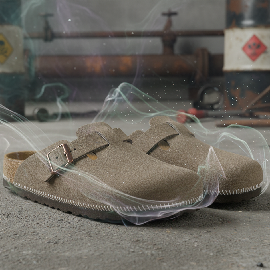 What’s really inside that “new-shoe” smell