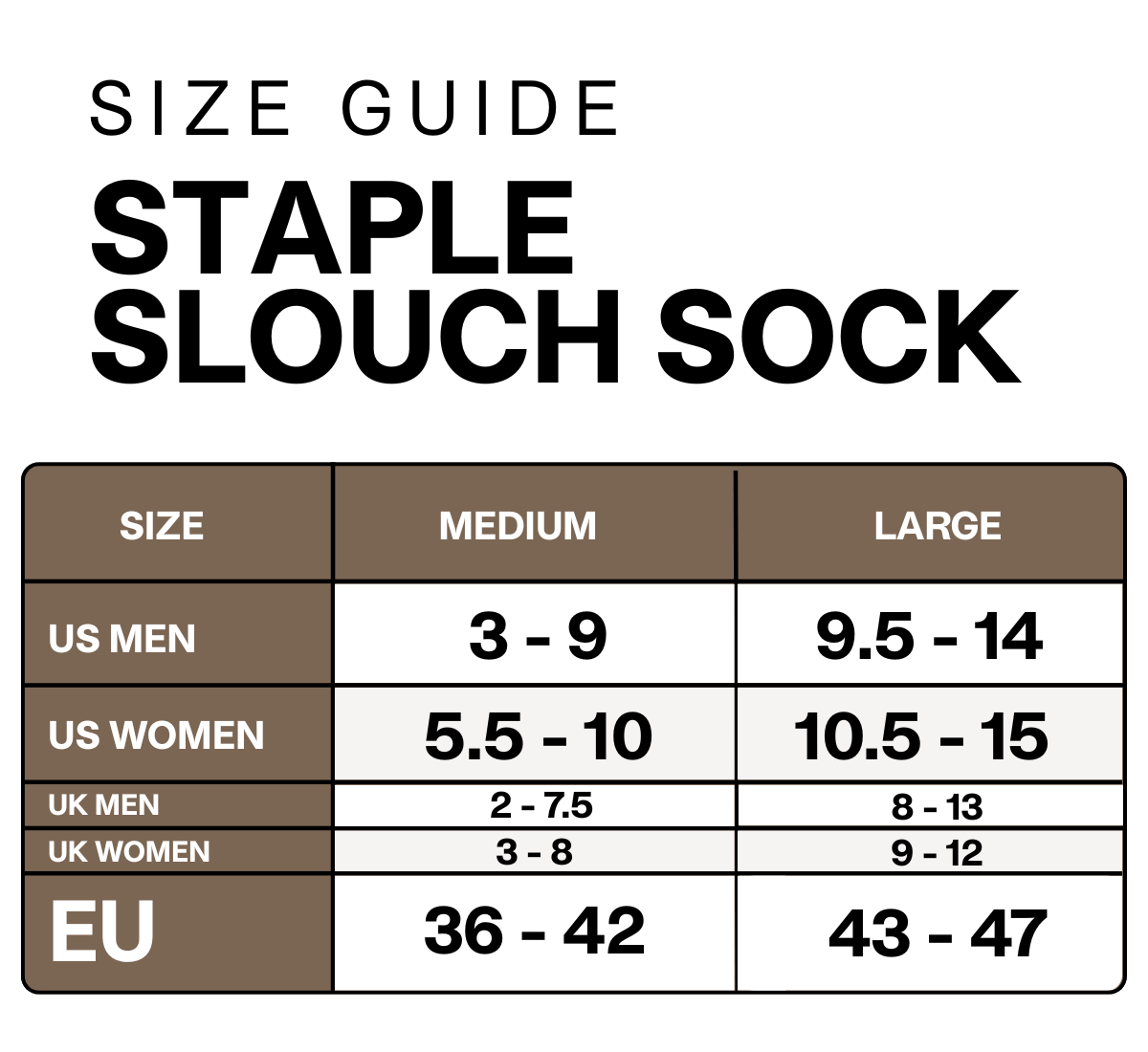 Size guide