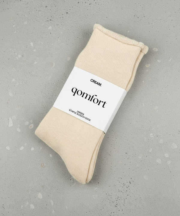 Staple Socks - Cream.