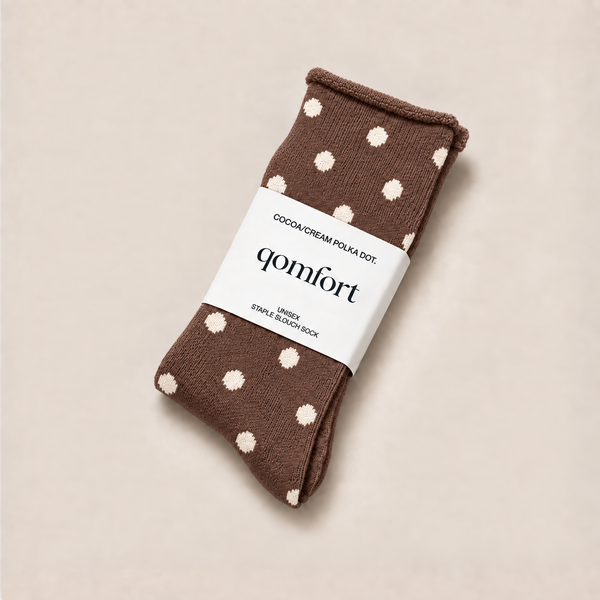 Staple Socks - Polka Dot Cocoa