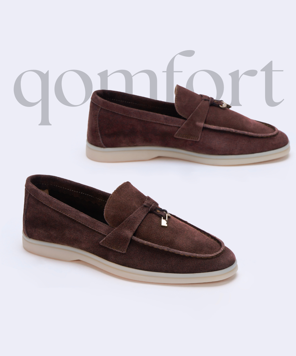 Premium Suede Lady Loafers